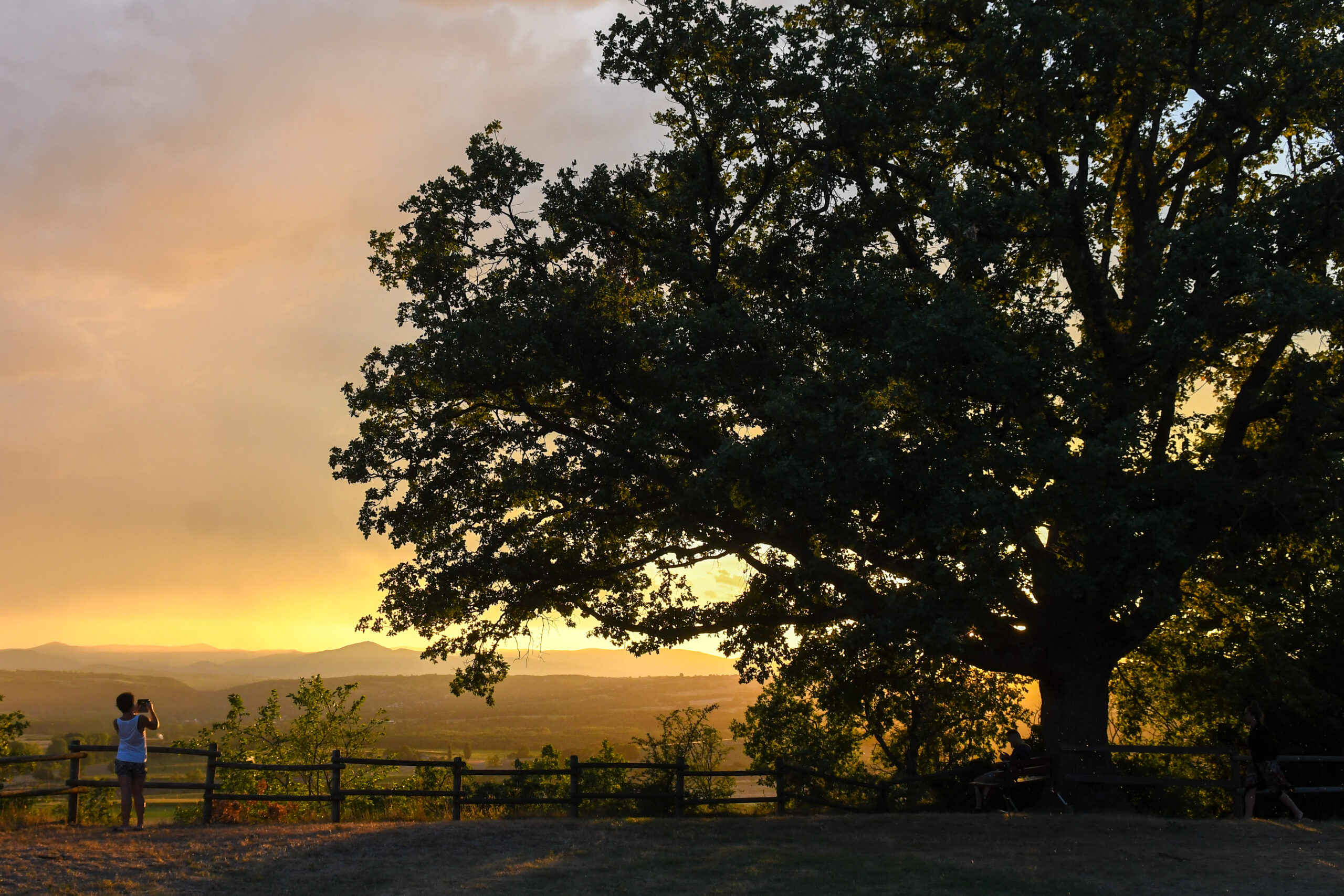 Coucher de soleil - Claveyson